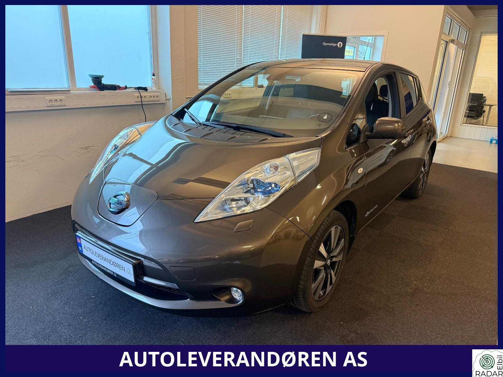NISSAN LEAF 30kWh 30kWh Tekna, 10/12, Kamera, Varme, BOSE, Skinn++
