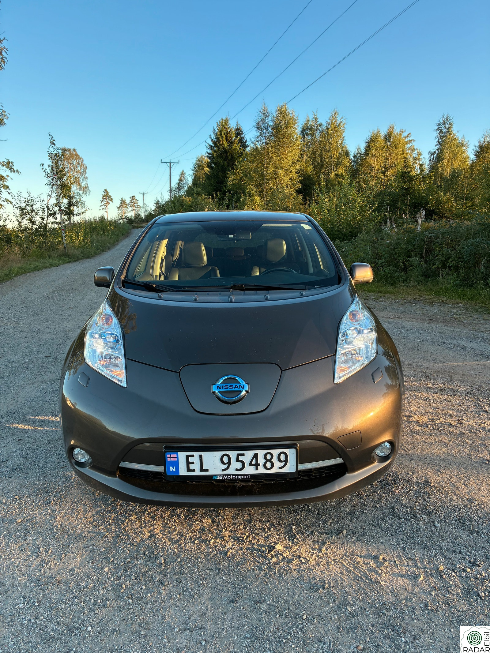 NISSAN LEAF 30kWh Tekna/30kWh/vinter+sommer/Cruise/Automat/