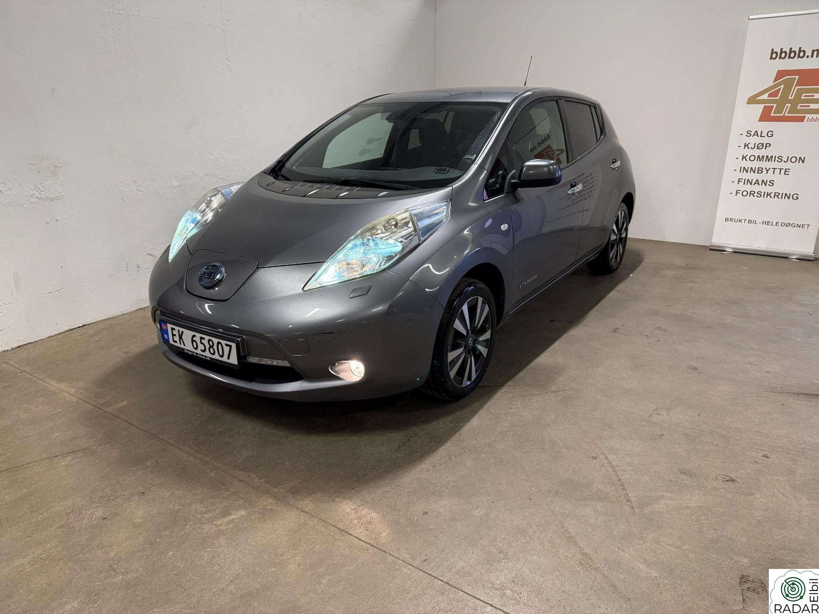 NISSAN LEAF 30kWh 30kWh.109HK.EUaug2028.Outlet.Full historikk! Se her!