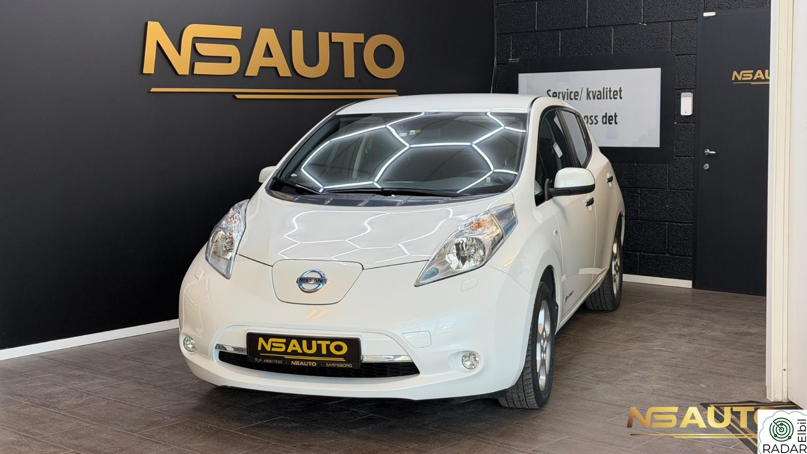 NISSAN LEAF 30kWh 30kWh / 109HK / NYLIG EU / AC / R. KAM / CRUISE K / +++
