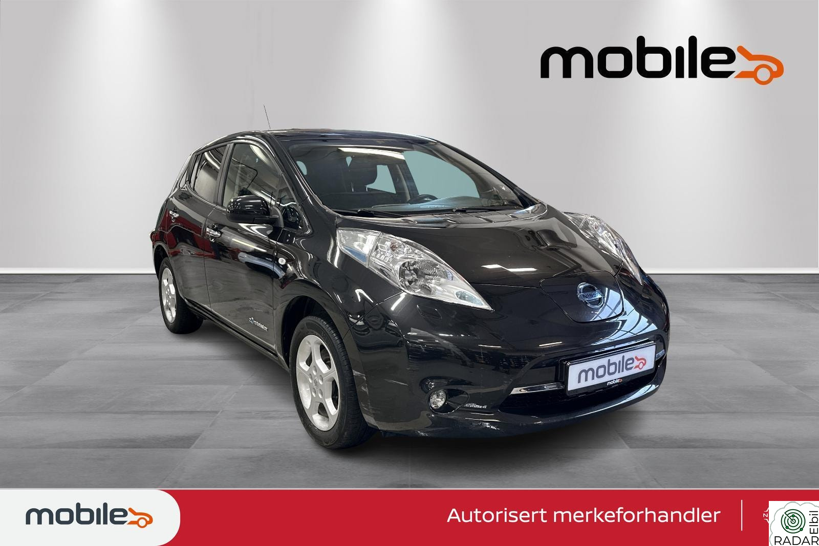 NISSAN Leaf 24kWh - Ryggekamera! - Ny service! - 11/12 streker på batteri