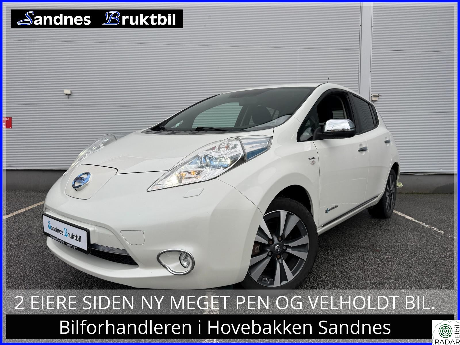NISSAN LEAF 24kWh 11/12 BOSE,360KAMERA,DAB+,NAVI,TLF,CRUISE,VARME RATT