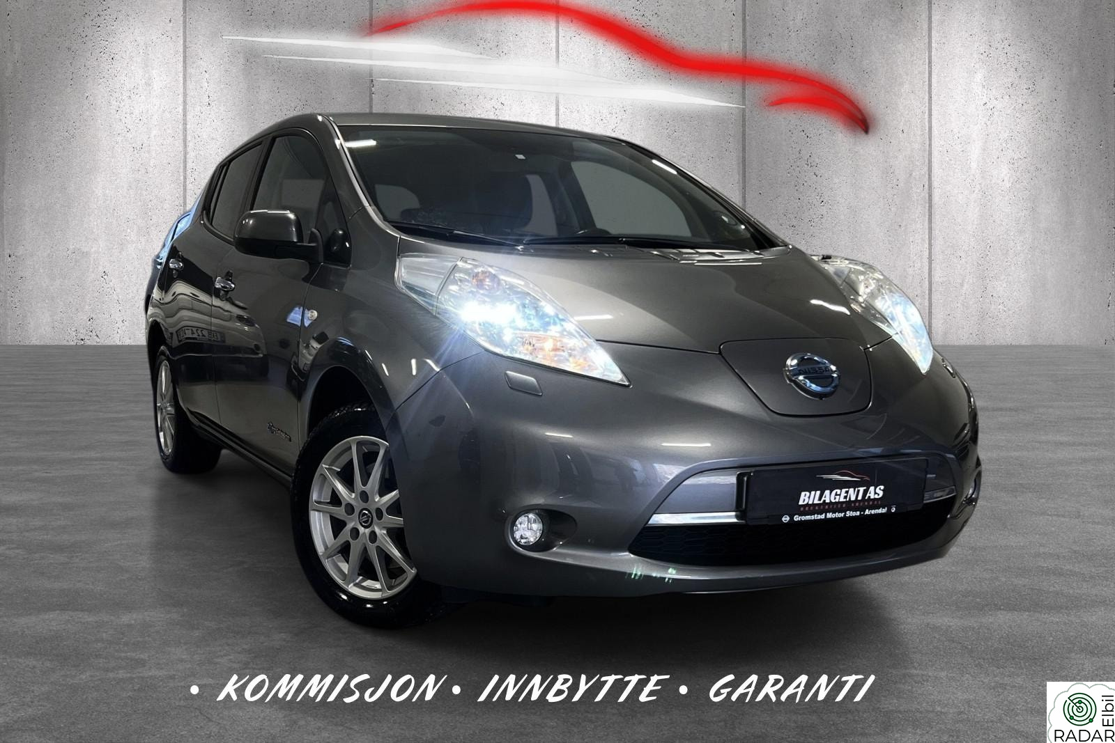NISSAN LEAF 30kWh WLTP 250KM | GARANTI | NY-SERVICE | NY-EU | 360KAM | ++