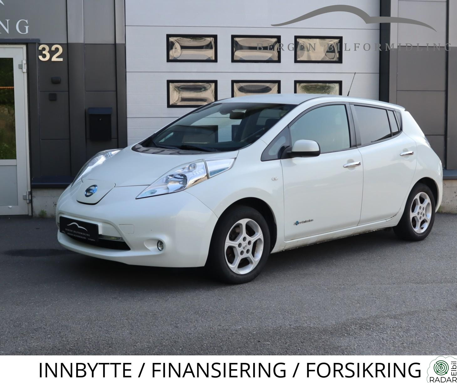 NISSAN Leaf 30kWh 30kWh/ Cruise/ Ryggekamera/ DAB/ Bluetooth/ NY EU+