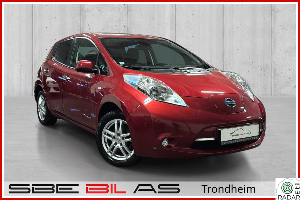 NISSAN Leaf 30kWh 30kWh LED-bar/Keyless/Ryggekamera/Rattvarme/Garanti!