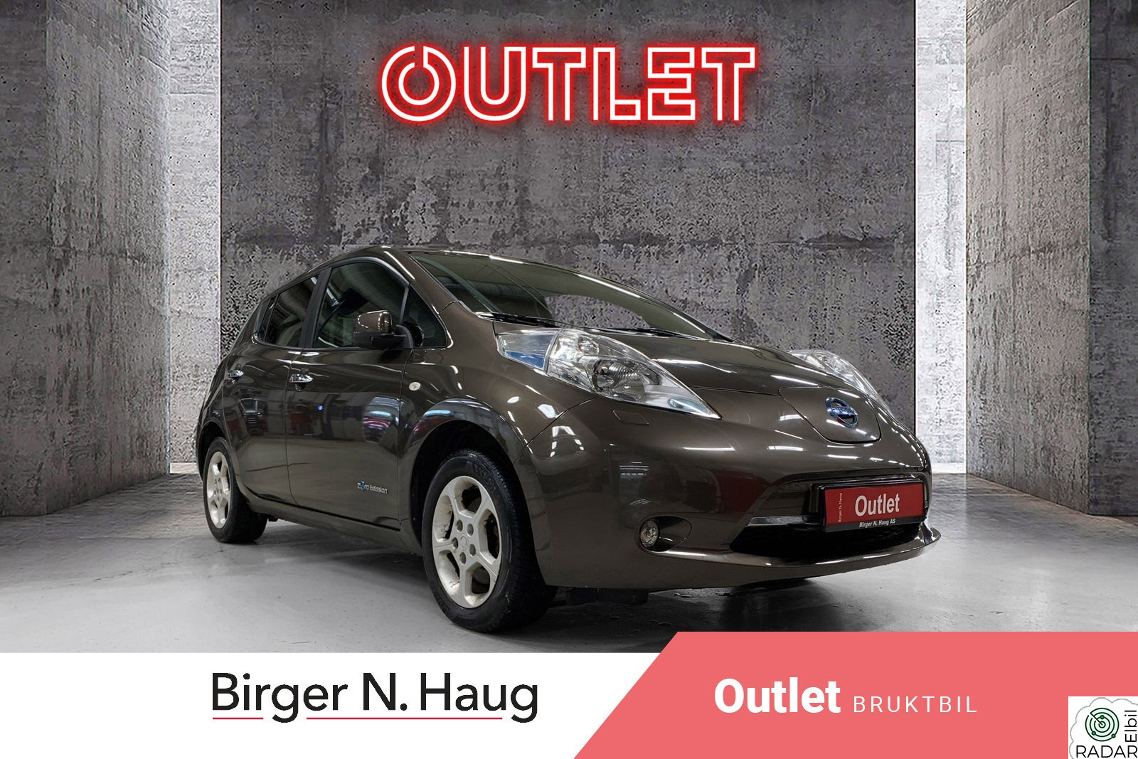 NISSAN LEAF 30kWh Acenta 30kWh /OUTLET/VARMEPUMPE/R.KAM/DAB/BLACK WEEK/