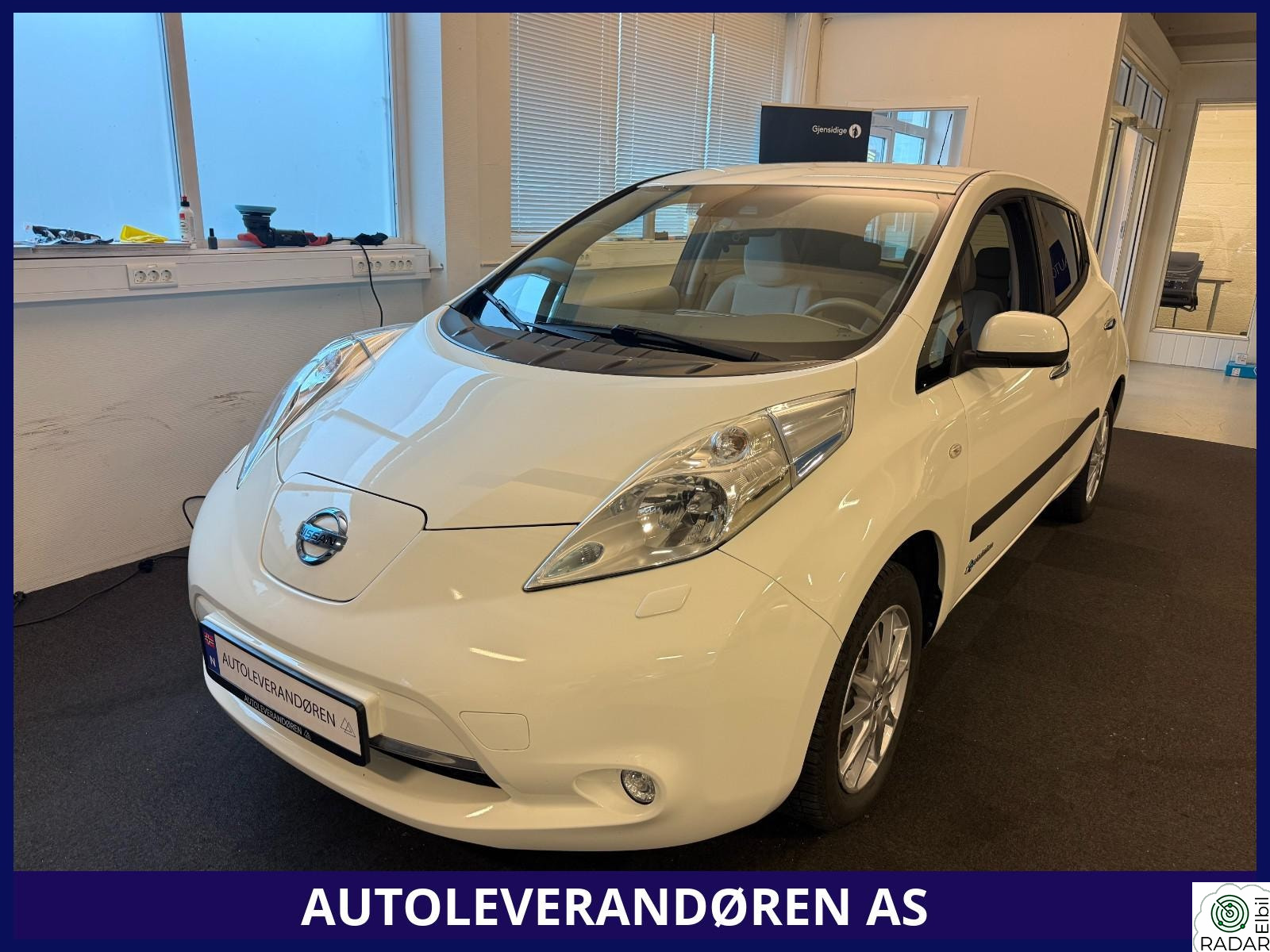 NISSAN LEAF 30kWh 30kWh, 1 eier, Norsk, 11/12, 190Km, Ny Service/EU++