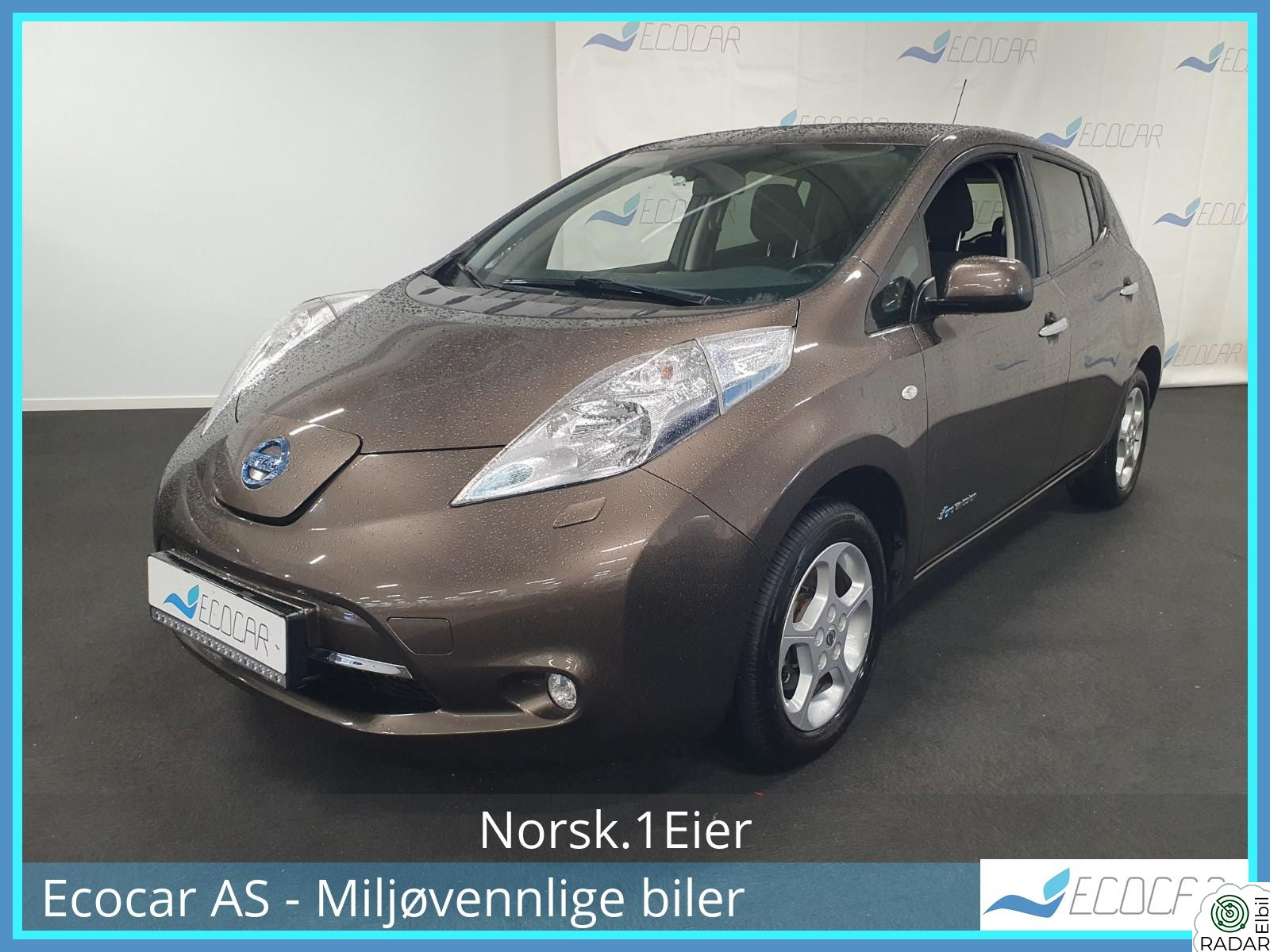 NISSAN LEAF 24kWh 24kWh/Accenta/Adaptiv cruise/Solcelle/Kamera/Navi.