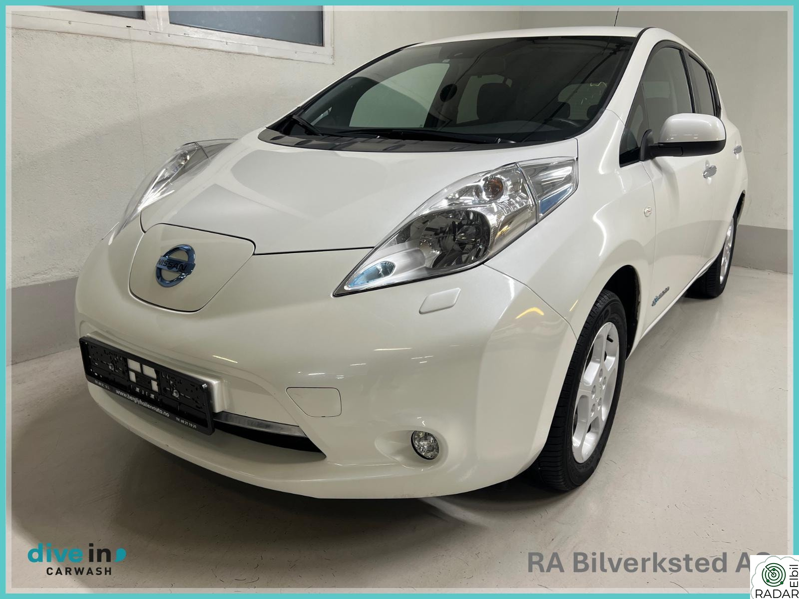 NISSAN Leaf 30kWh 30kWh - Kamera - VarmePumpe - Navi - Cruise - DAB+