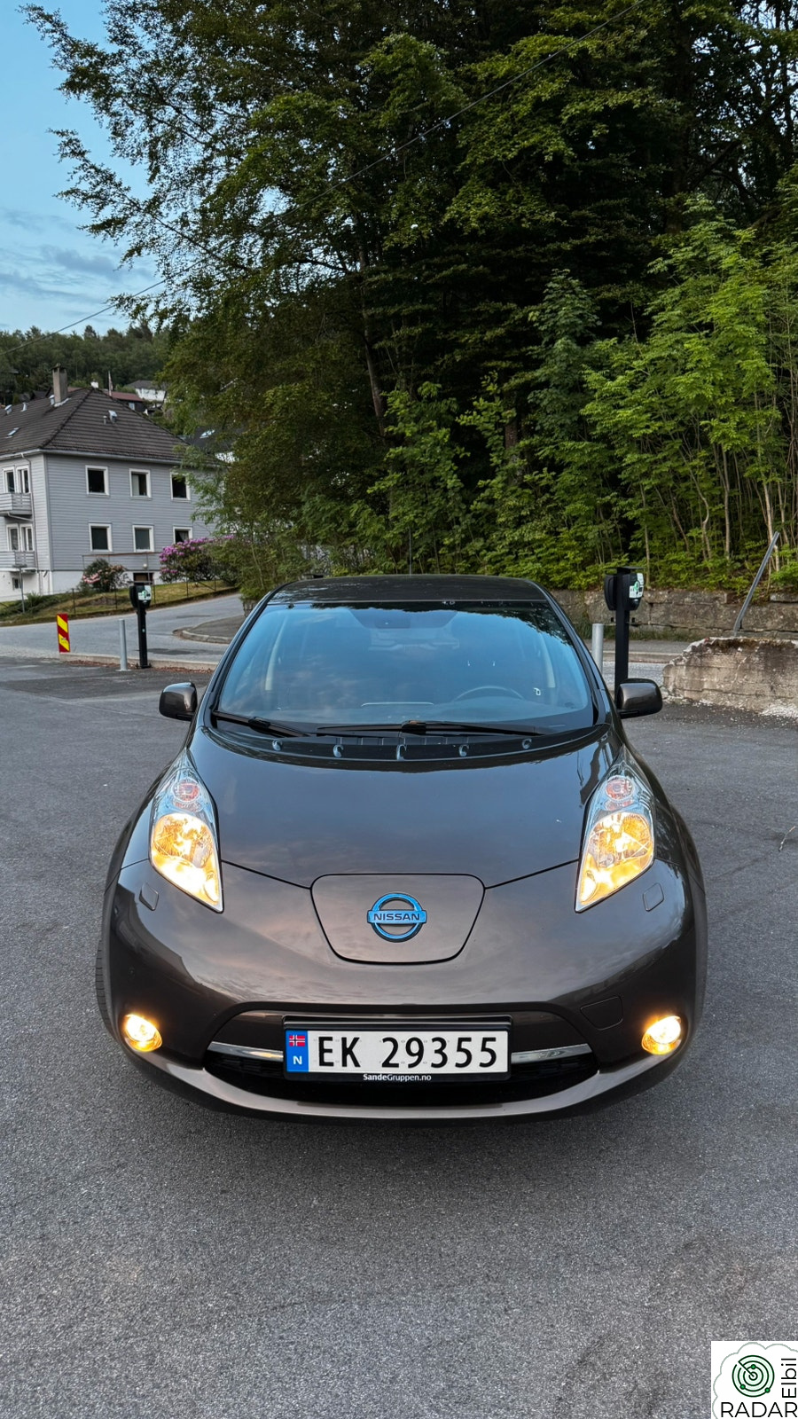 NISSAN LEAF 24kWh NY EU! 12/12 streker