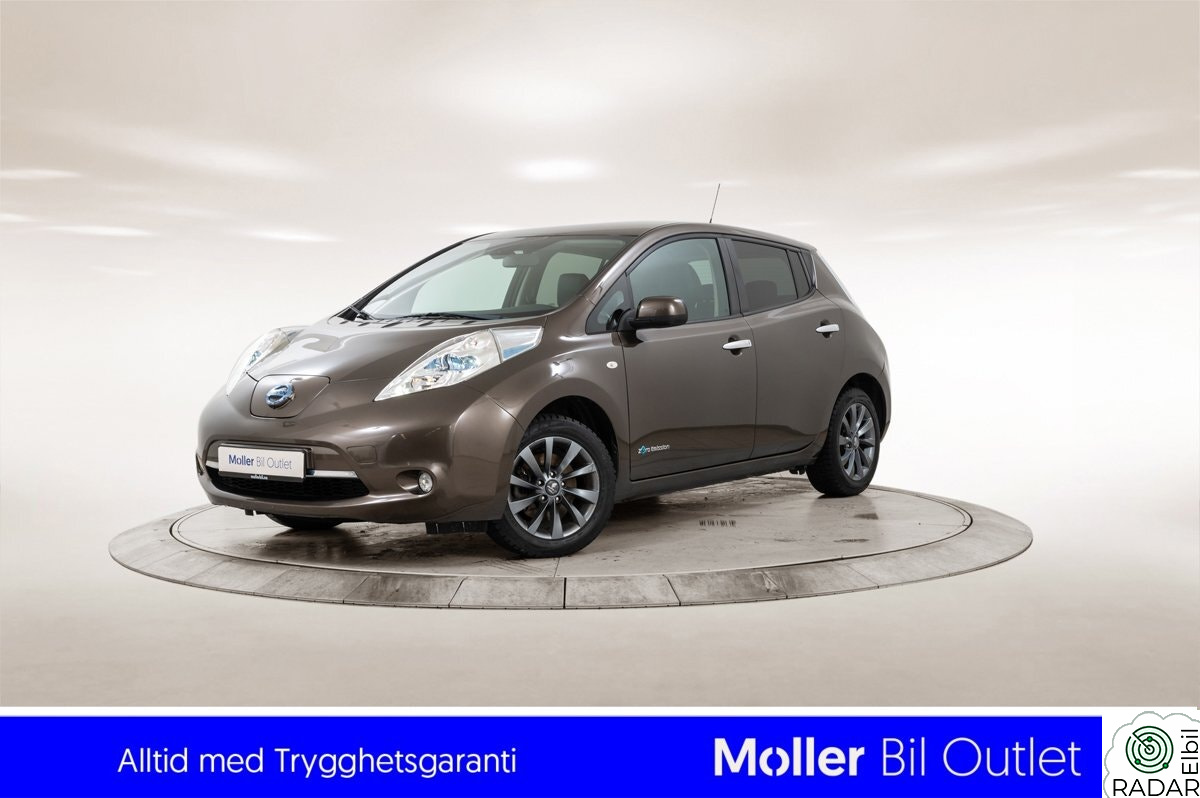 NISSAN Leaf 30kWh Black Edition 30kWh - 360Kam, Cruise, Navi, Skinn