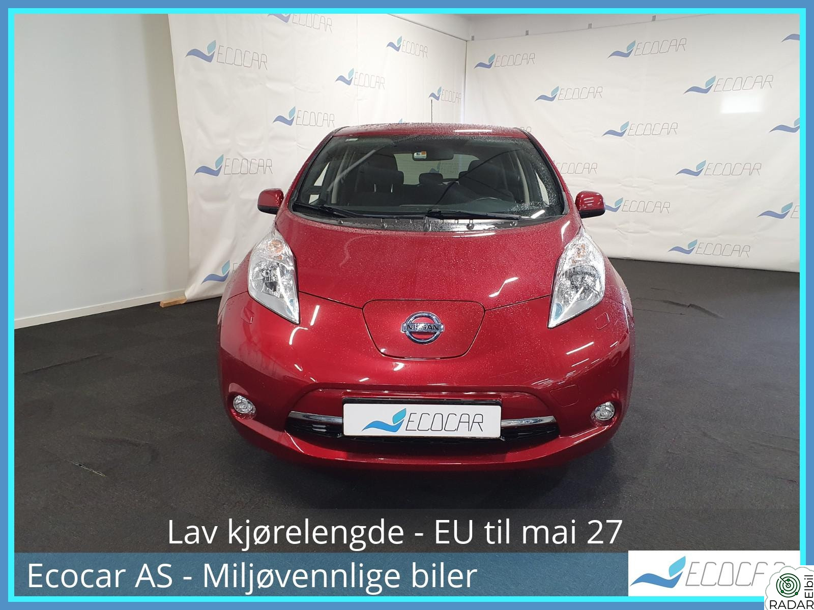 NISSAN LEAF 30kWh 30kWh/Adaptiv cruise/Cold-pk/Solcelle/Kamera/Navi/S+V.