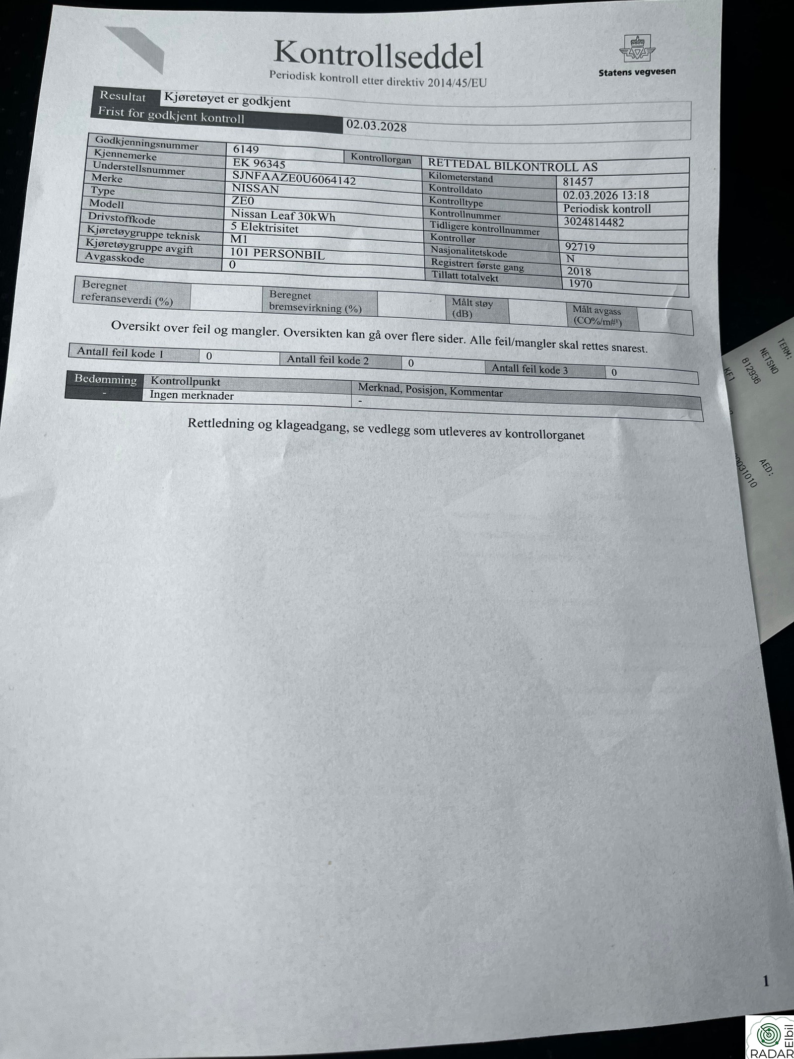 NISSAN Leaf 30kWh Acenta 30kWh
