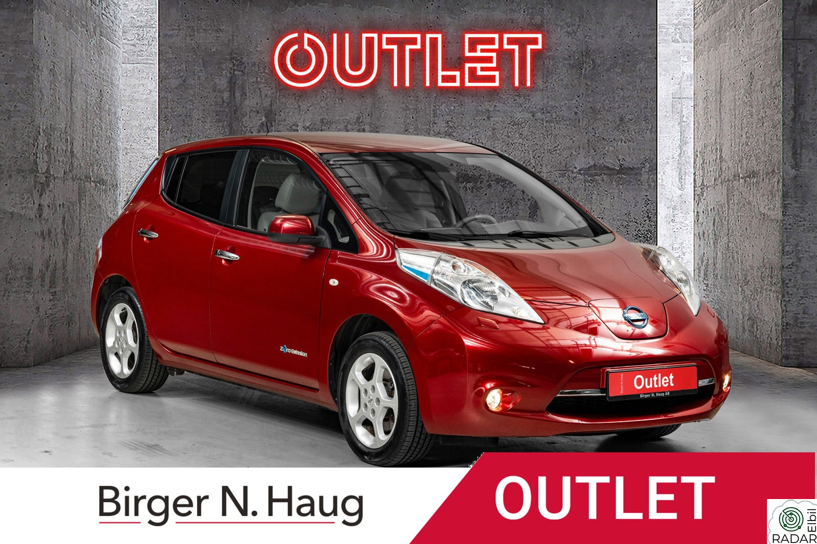 NISSAN Leaf 30kWh Acenta 30kWh OUTLET | R/KAM | NAVI | DAB | VARME I RATT