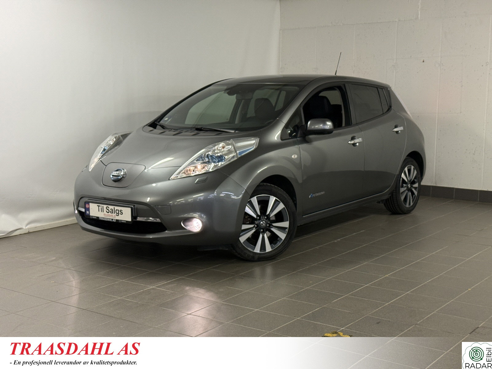 NISSAN LEAF 30kWh Tekna 30kWh BOSE/SKINN/LAV KM/KOMPL.SERVICE/NORSK