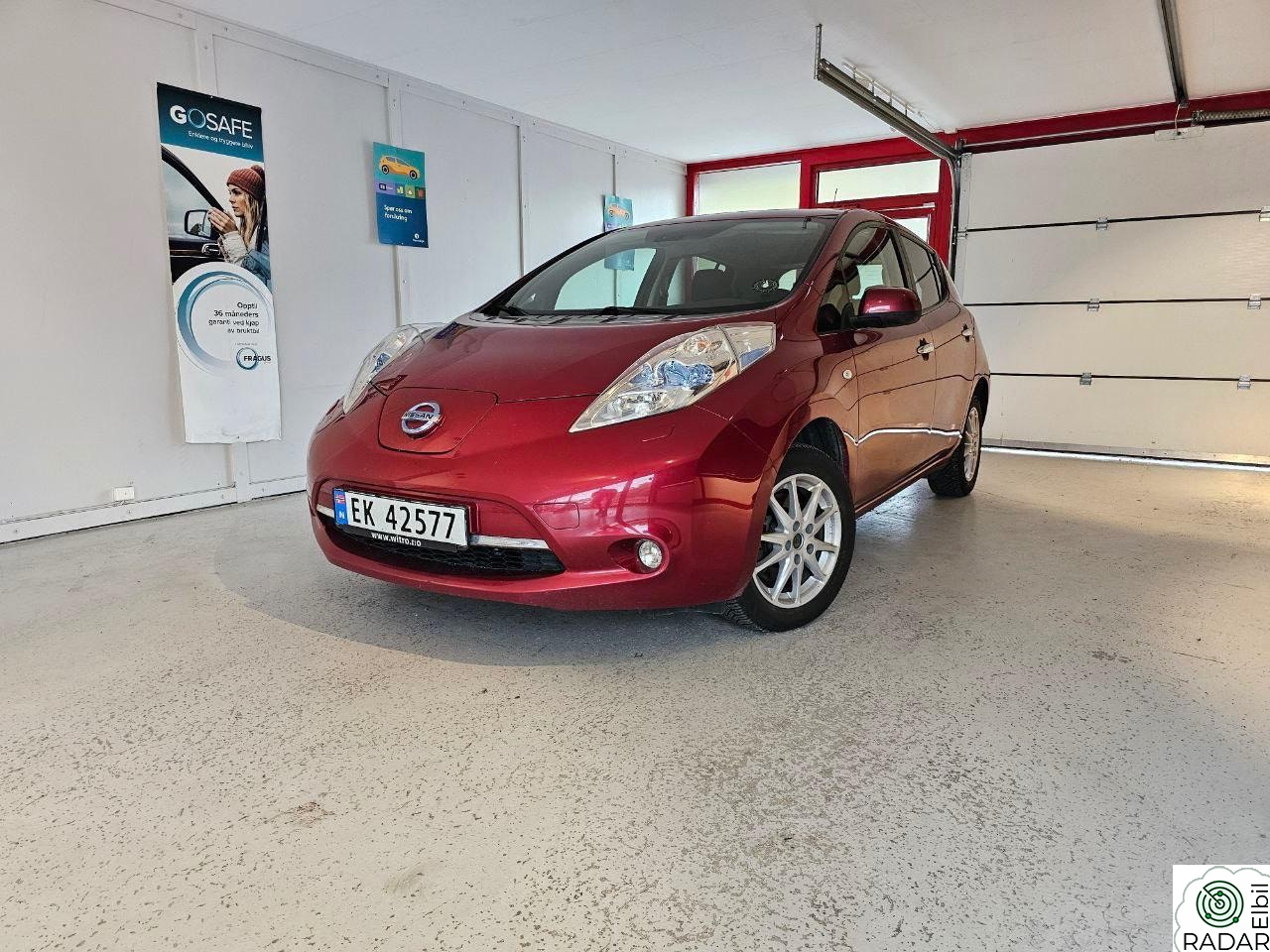 NISSAN LEAF 30kWh EU OK // 30 KW // R.KAM // CRUISE // SE PRIS !! ++
