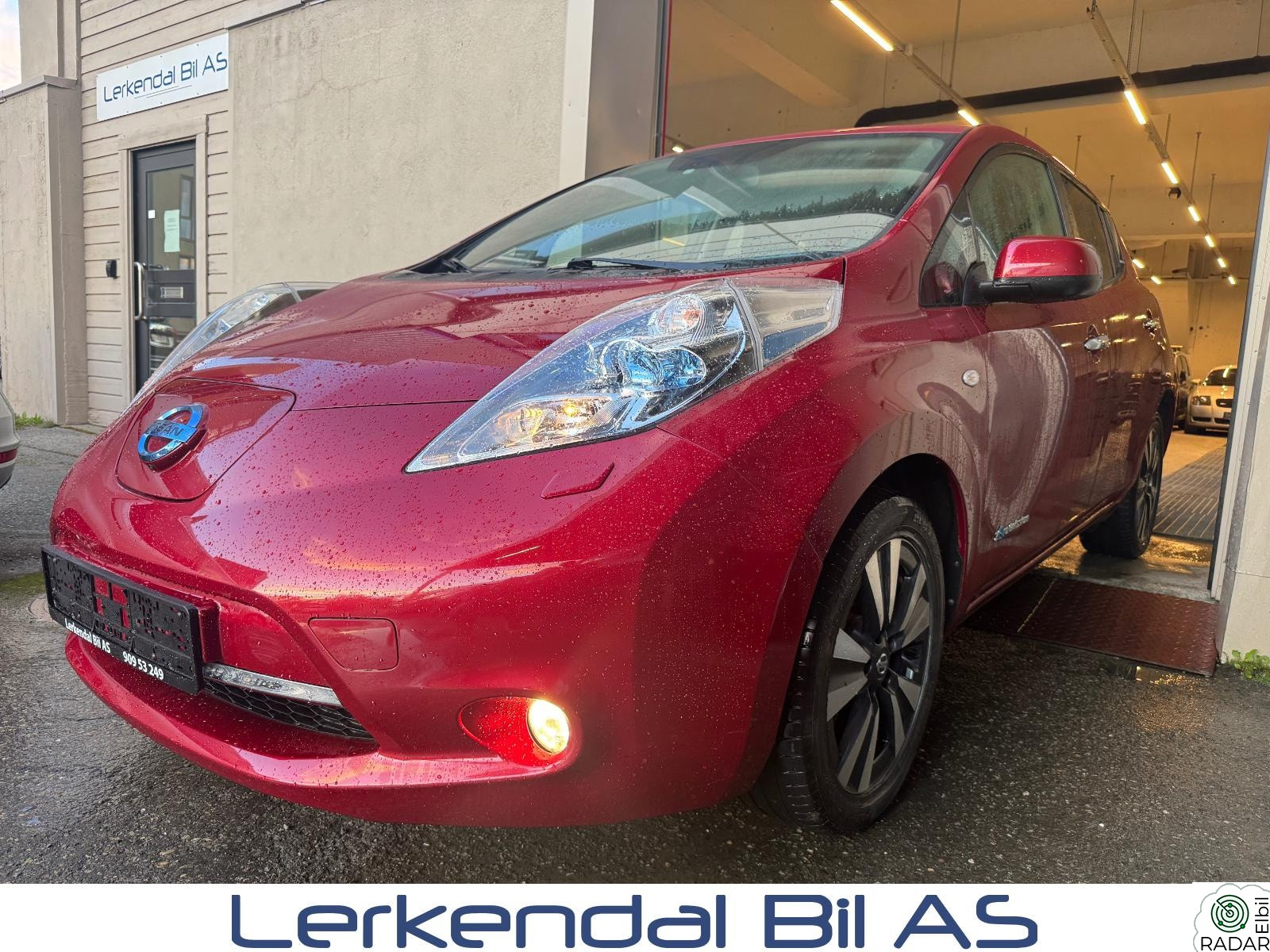 NISSAN LEAF 30kWh 30kWh Nordic, RKAMERA,NY EU, RATTVARME, 10/12 STREKER,