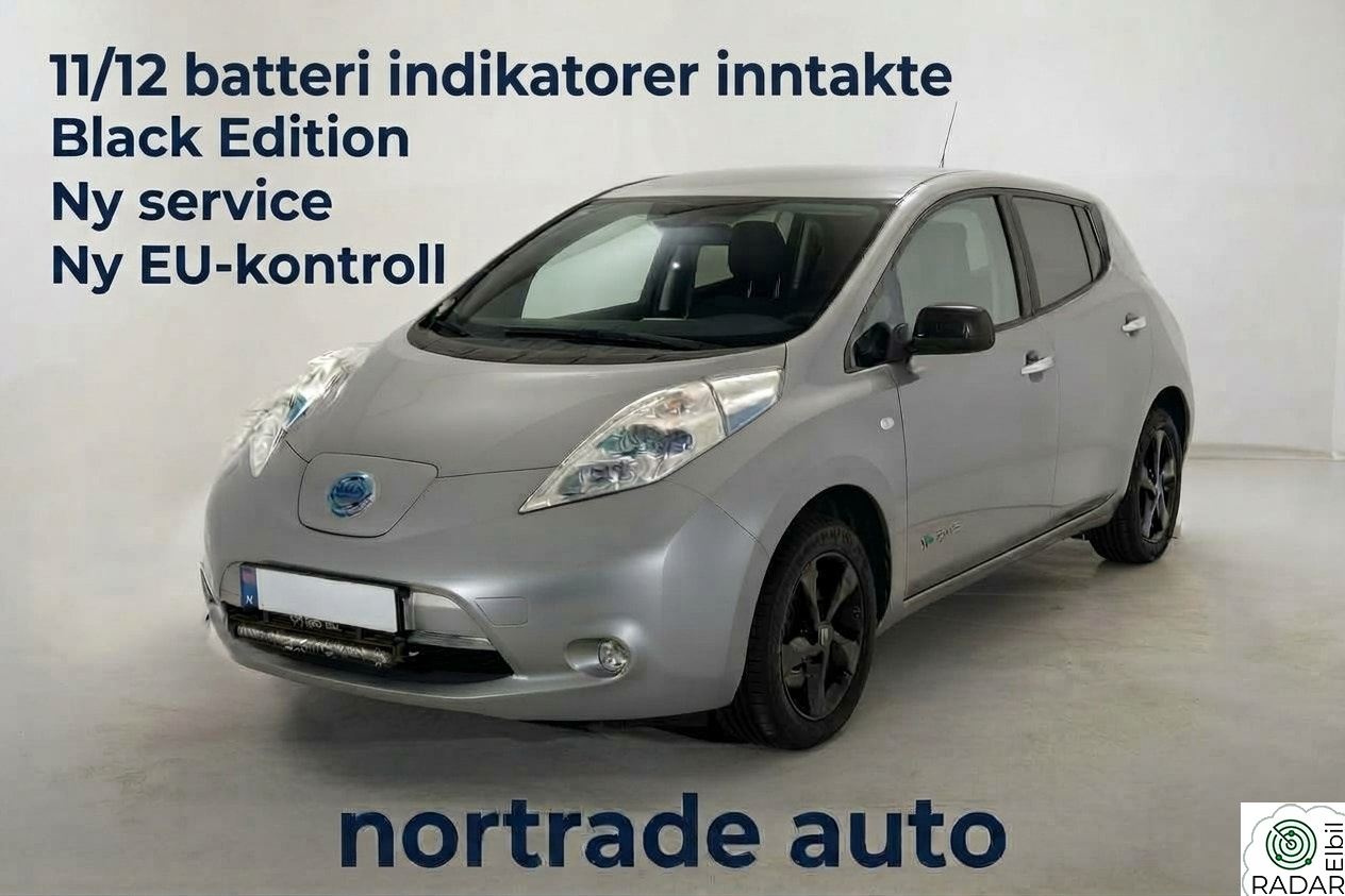 NISSAN LEAF 30kWh 30kWh 11/12. Ny service, EU 10/28, 360-cam, Norsk