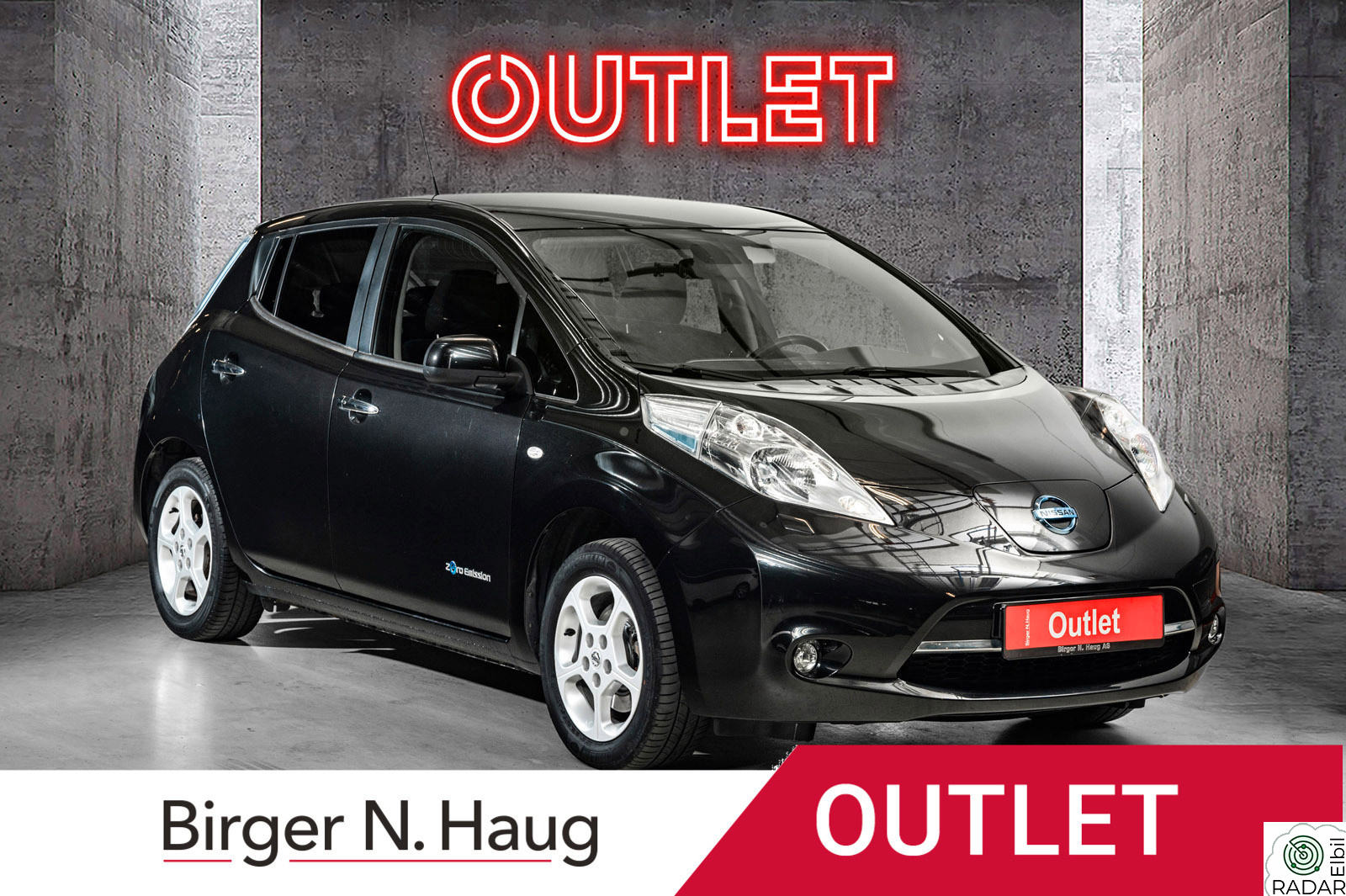 NISSAN Leaf 24kWh Acenta 24kWh (K) OUTLET | BIL FOR SMÅTURER? SJEKK DEN!
