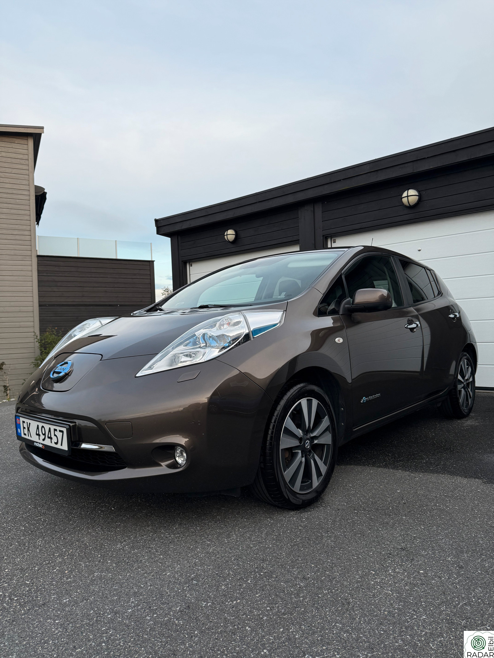 NISSAN LEAF 30kWh TEKNA - 30KWT - NY SERVICE - BATTERITEST