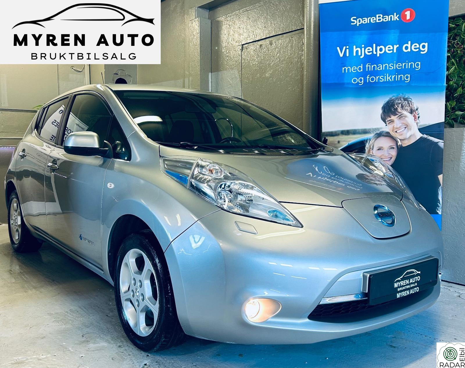 NISSAN LEAF 30kWh 30kWh/LAV KM/ALCANTARA/DAB/NAVI/RYGGEKAMERA/GARANTI/