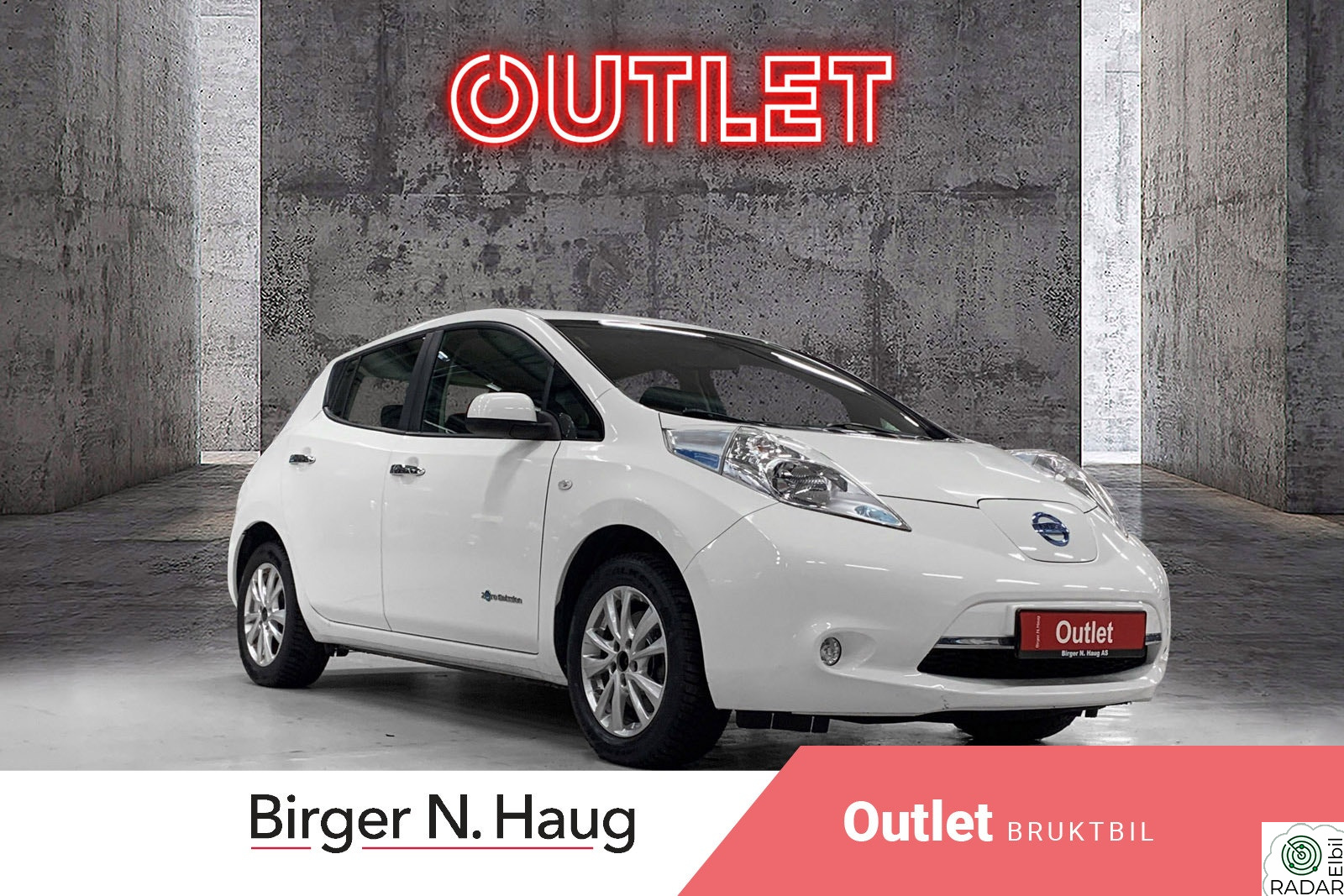 NISSAN Leaf 30kWh 30kWh Visia Outlet/EUOK 2027/11 av 12 streker
