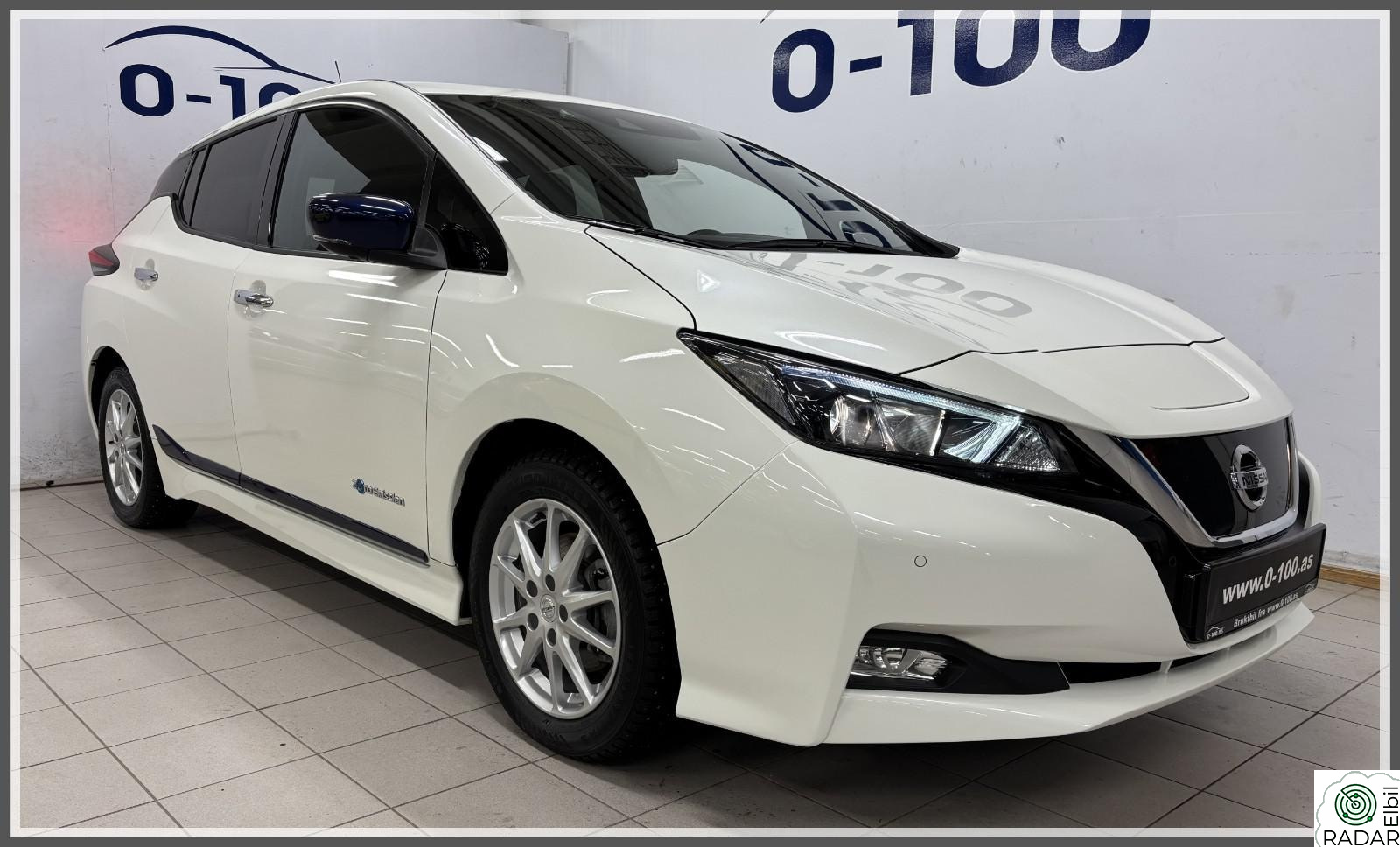 NISSAN LEAF 40kWh 40 kWh/AUTOMAT/KUN 25100 km/1 eier/Ny service/EU 03.27