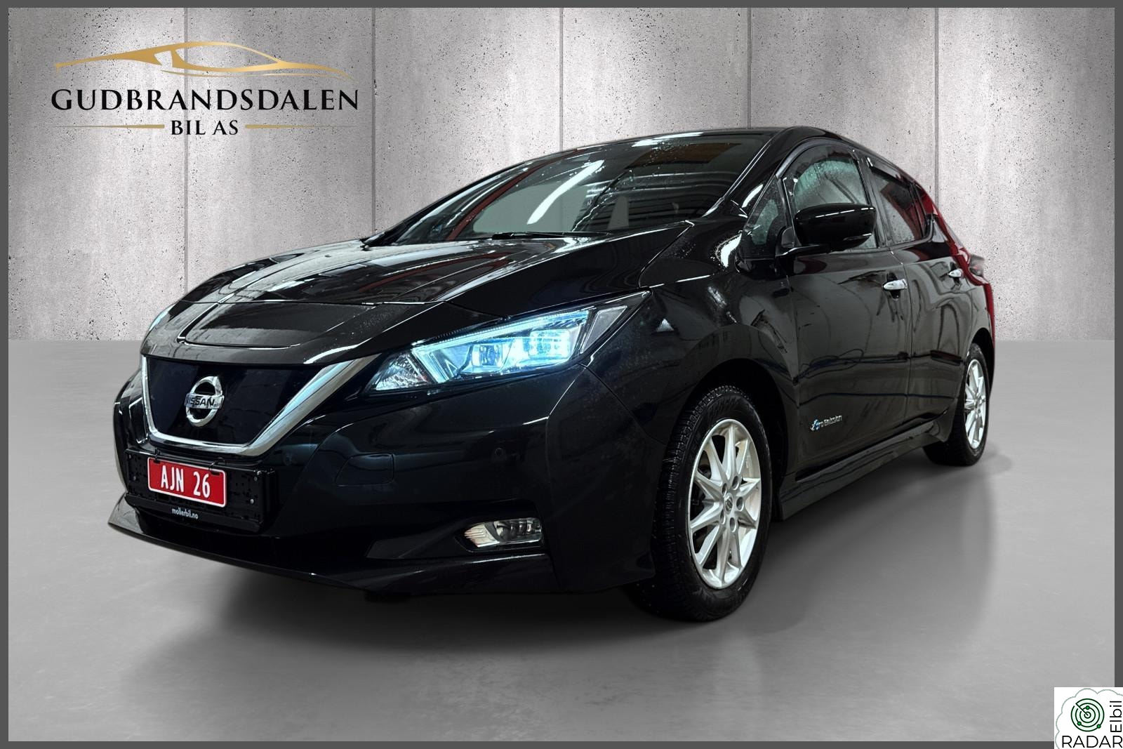 NISSAN LEAF 40kWh 40kWh - LAV KM - ADAPTIV CRUISE - 360 KAMERA - DAB/BT