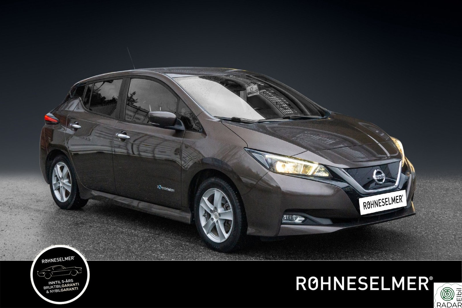 NISSAN LEAF 40kWh 40 kWh| V.pumpe| ACC|  Lav km| Ryggekamera| Acenta