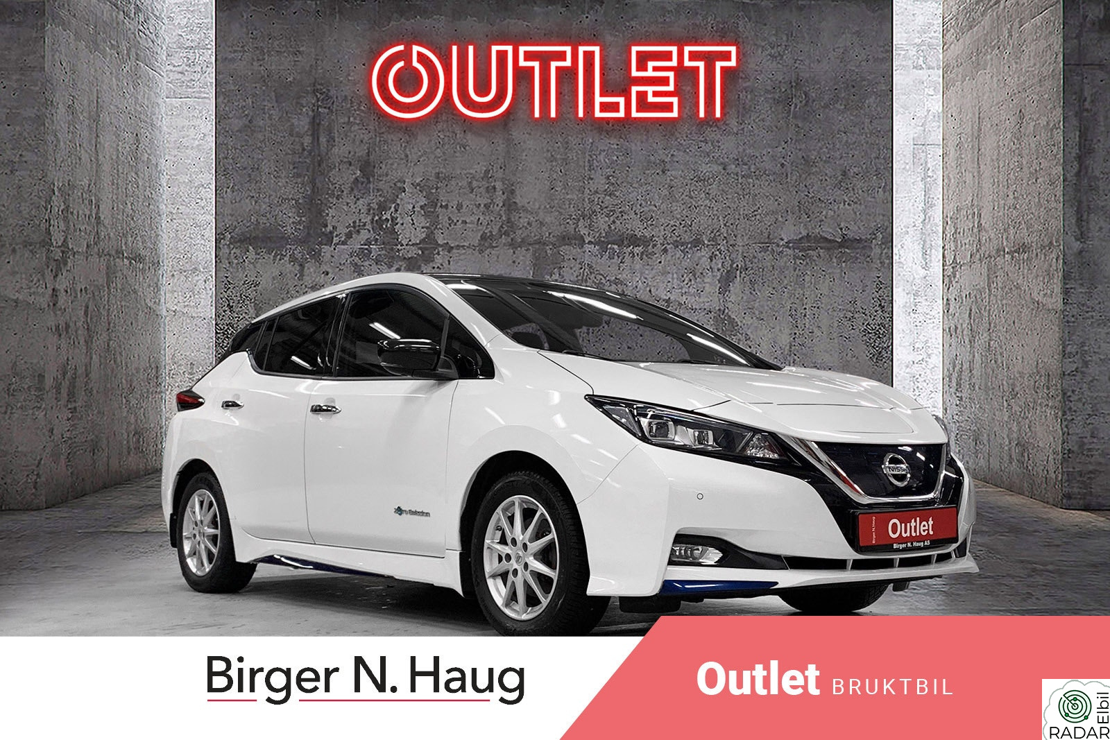 NISSAN LEAF 40kWh 40kWh Tekna OUTLET/SKINN/BOSE/VARMEPUMPE/NORSK-BIL/LED+