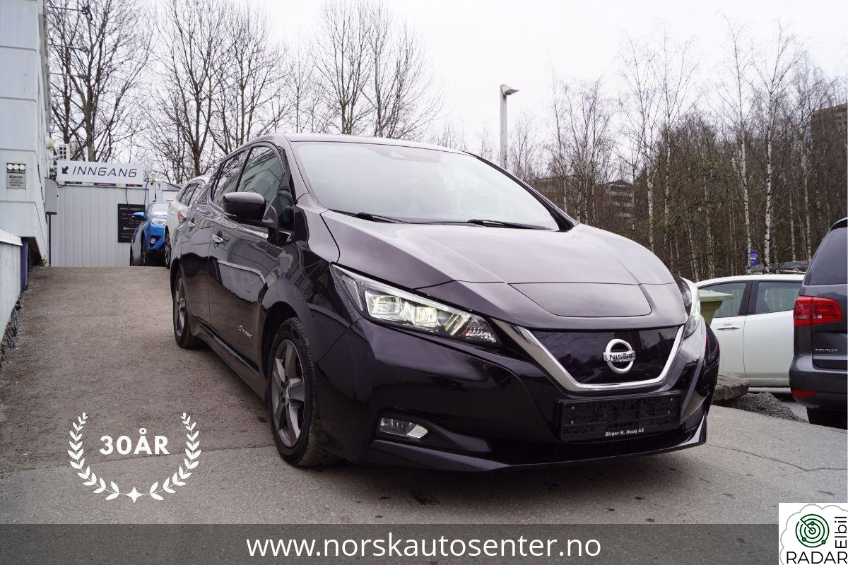 NISSAN Leaf 40kWh HATCHBACK 2 WD | 40KWH | 360 | NAVI | CARPLAY | 1-EIER