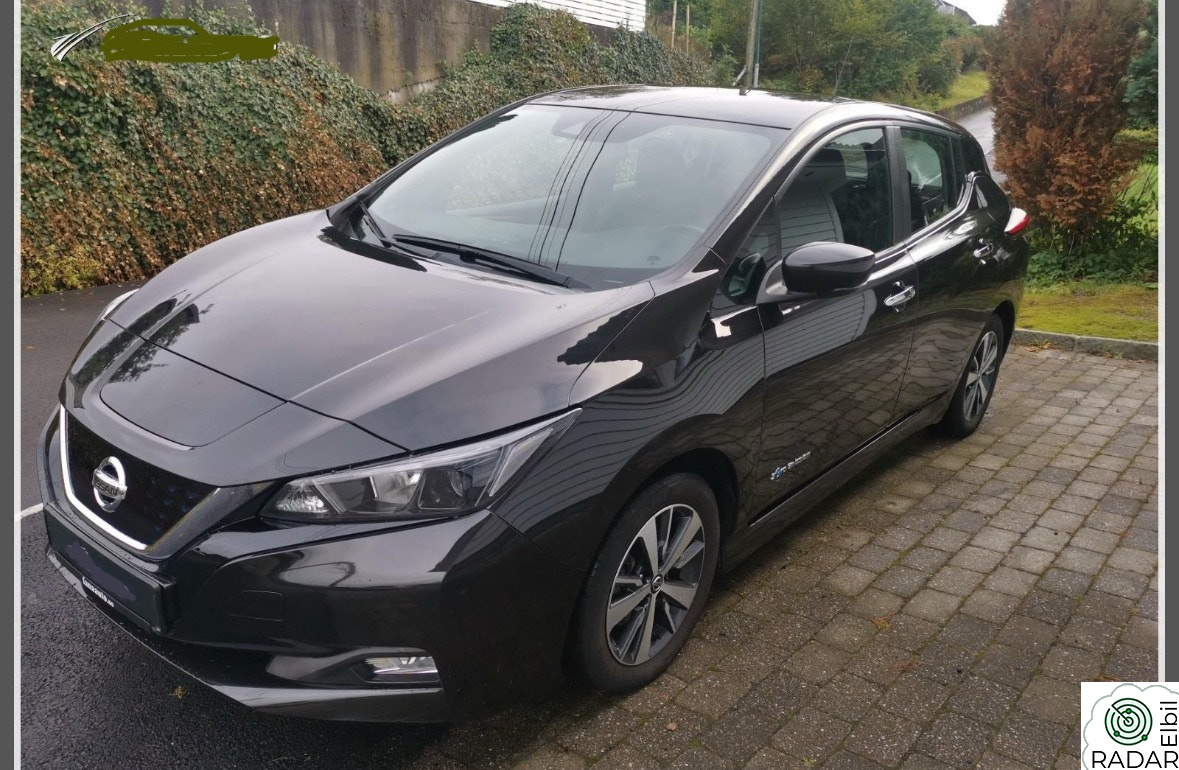 NISSAN Leaf 40kWh 40kWh. 150hk. Varmepumpe. App. Kamera. Vinterhjul