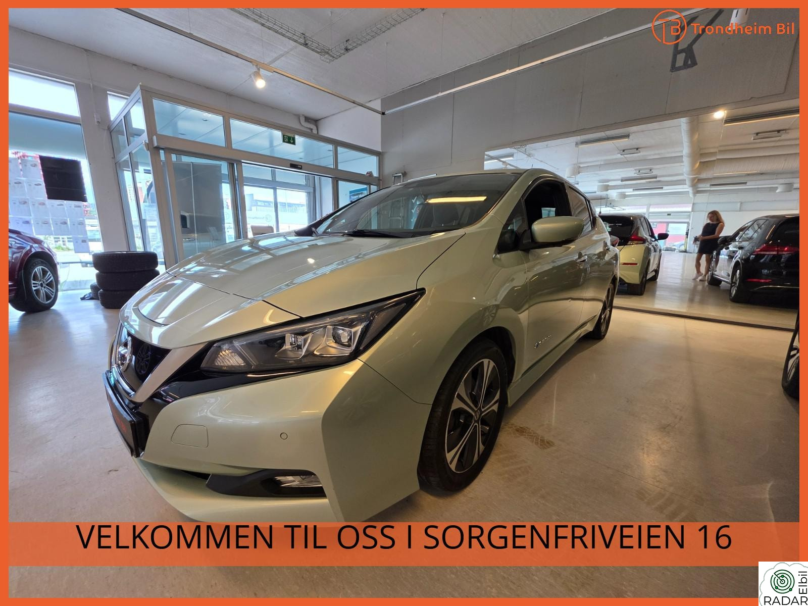 NISSAN LEAF 40kWh 40kWh Launch Edition, NY EU OG Batteri sjekk