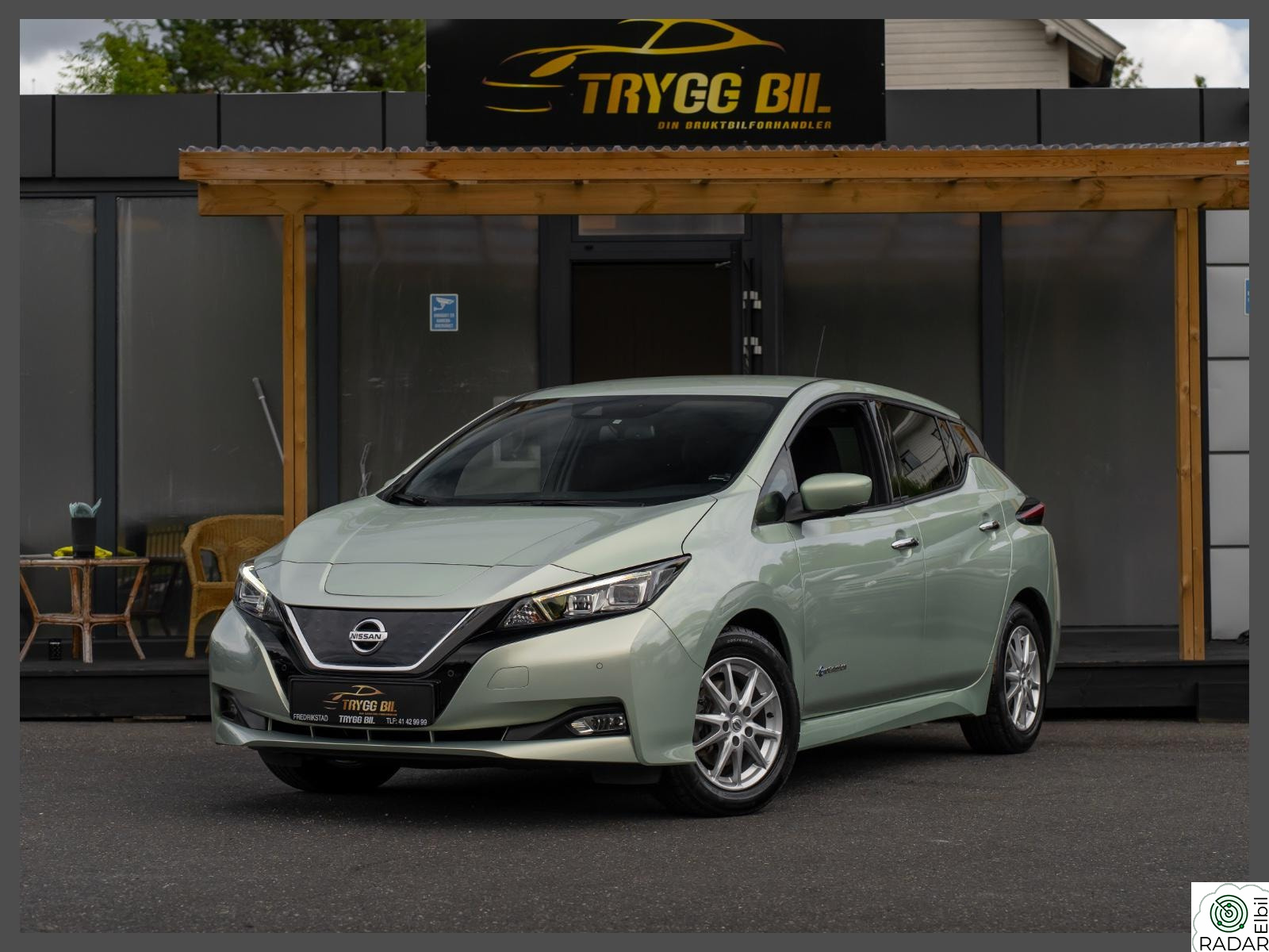 NISSAN LEAF 40kWh 40KWH/NORDIC/NORSK BIL/LAV KM/DAB/NAVI/360KAMERA/