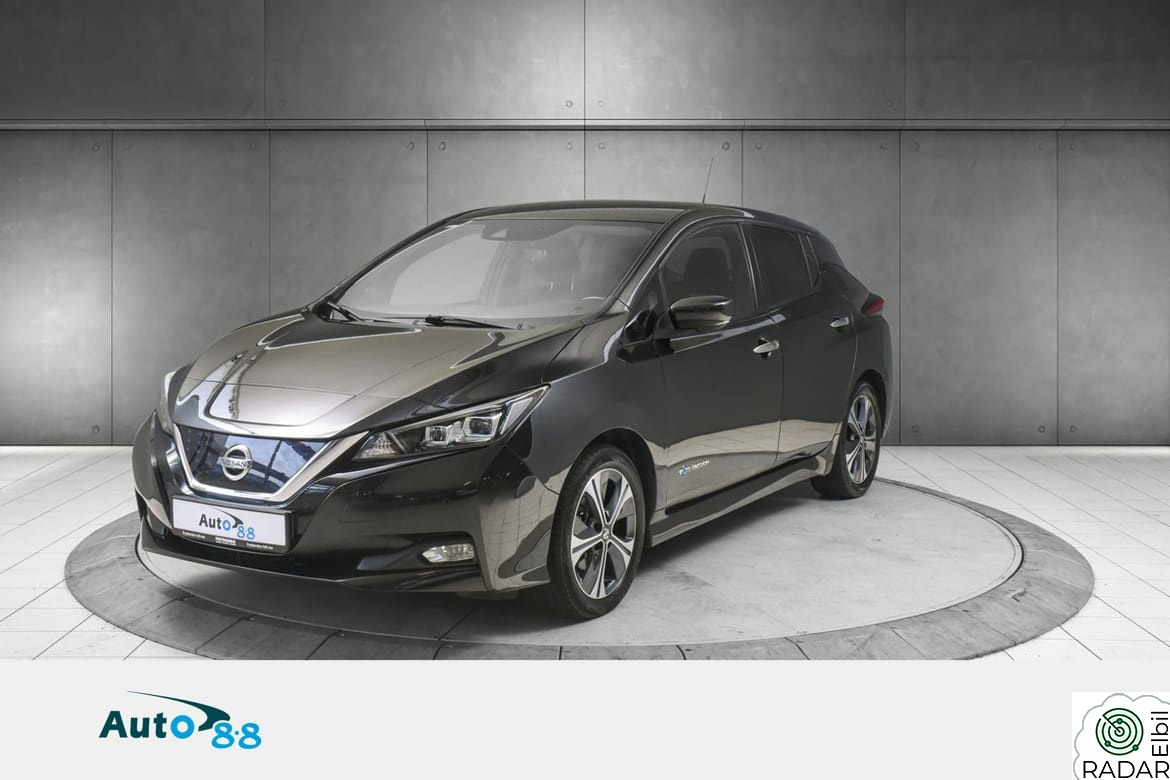 NISSAN LEAF 40kWh 40 KWh. 360 kamera, acc, varme ratt+++
