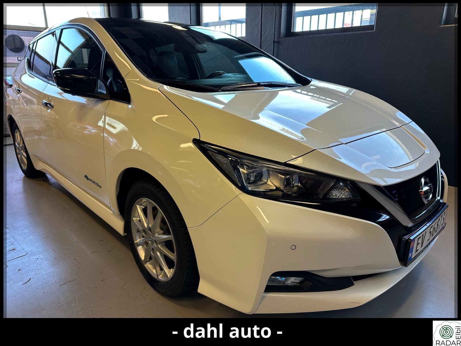 NISSAN Leaf 40kWh EL-BIL/AUTOMAT/R-KAM/NAVI/DELSKINN/ALU/NY EU!!!