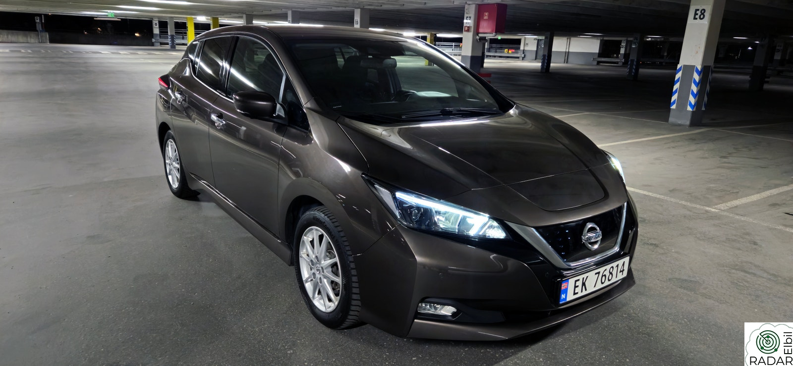 NISSAN LEAF 40kWh EU.2028/360Kamera/ProPilot/Rattvarme/Keyless/Norsk bil
