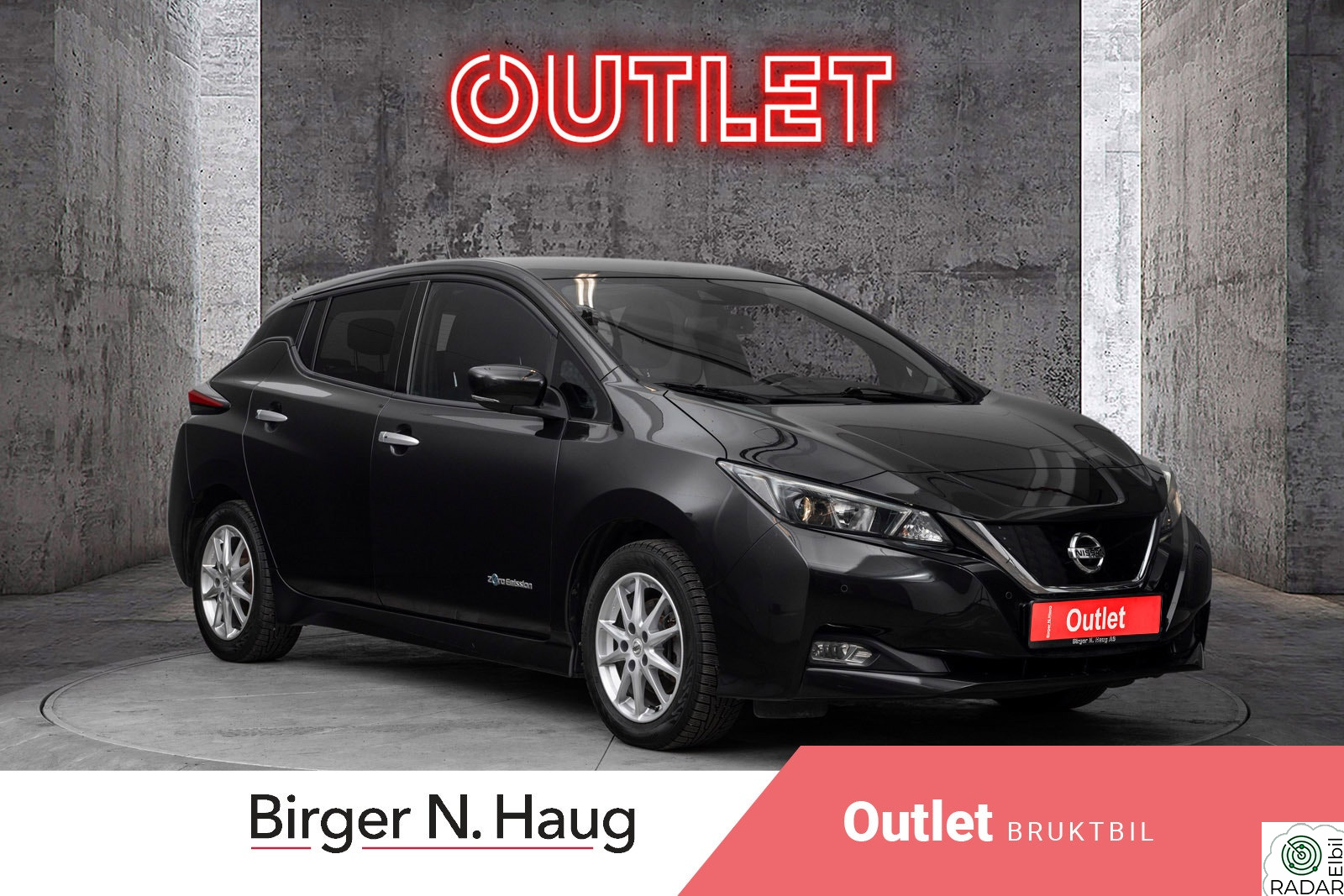 NISSAN LEAF 40kWh 40kWh N-Connecta |OUTLET|NY SERVICE + EU!|360|RATTVARME
