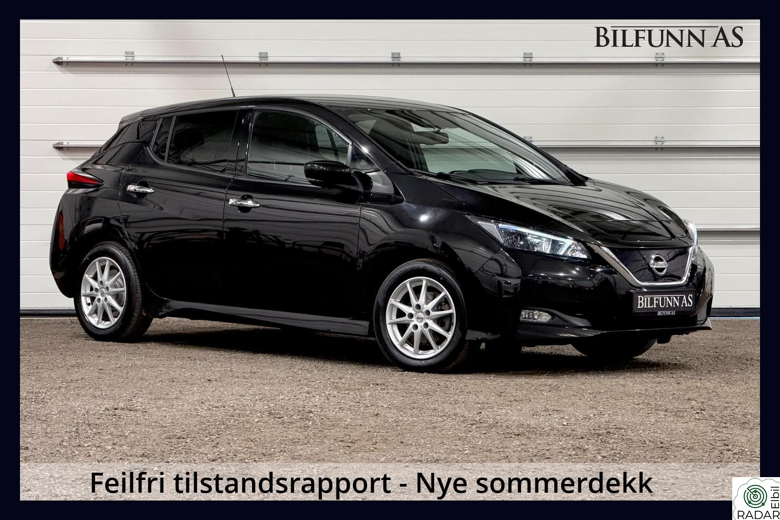 NISSAN LEAF 40kWh 40 kwh, ProPilot, 360. Varmepumpe, ACC, Feilfri rapport