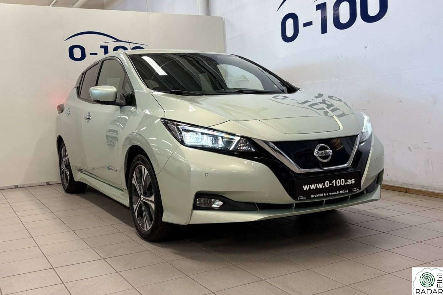 NISSAN LEAF 40kWh 40 kWh/270 km/1 eier/KUN 93800 km/Ny service/EU 02.28