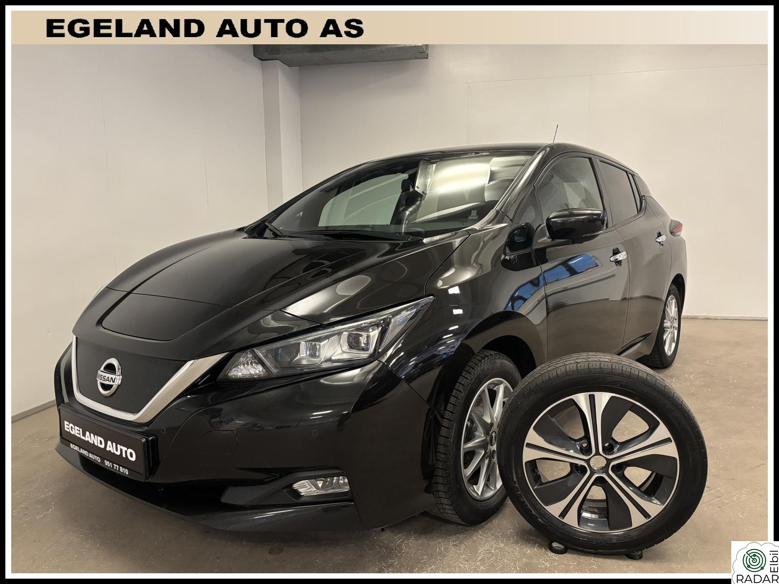 NISSAN LEAF 40kWh 40kWh 1eier ACC Ryggekam Pro. Pilot CarPlay EU 12/2027+