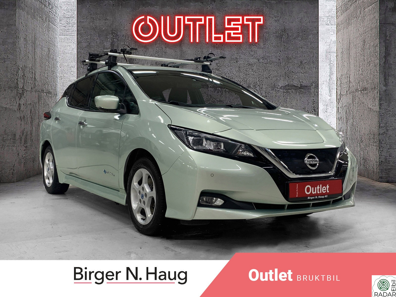 NISSAN LEAF 40kWh 40kWh Launch Edition OUTLET/NORSK/VARMEPUMPE/Bi-LED+++