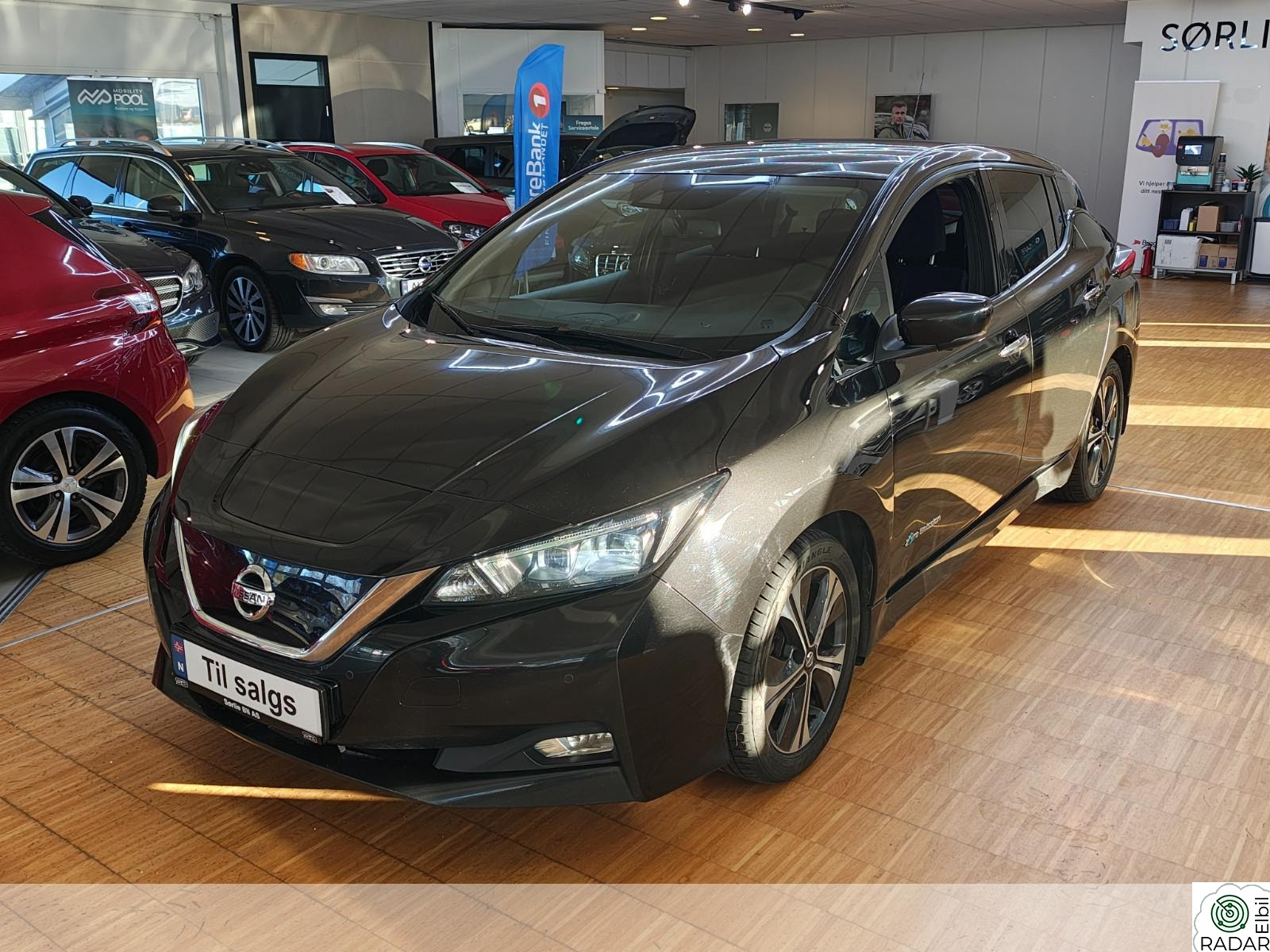 NISSAN LEAF 40kWh 40kWh|270Km rekkevidde|2018Mod|360Kam|