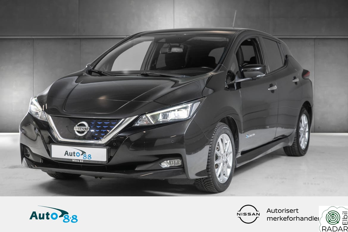 NISSAN LEAF 40kWh / VARMEPUMPE / NAVI / DAB+ / ++!