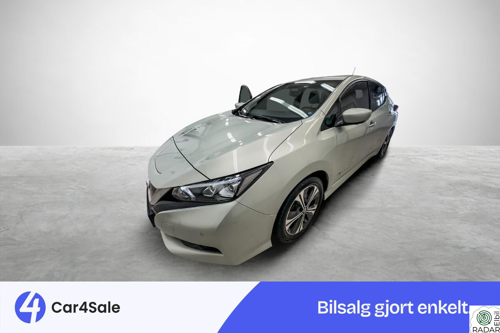NISSAN LEAF 40kWh 40kWh 270km / ACC / Del-skinn / Kamera / Navi / Norsk +
