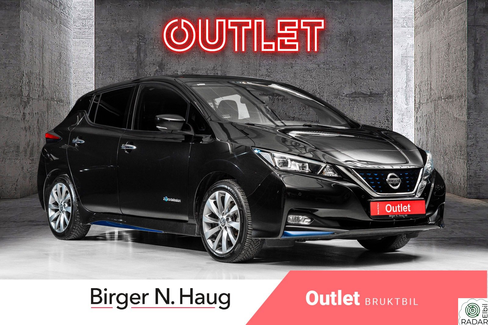 NISSAN LEAF 40kWh 40kWh N-Connecta OUTLET | 360 | ACC | FINANS | INNBYTTE
