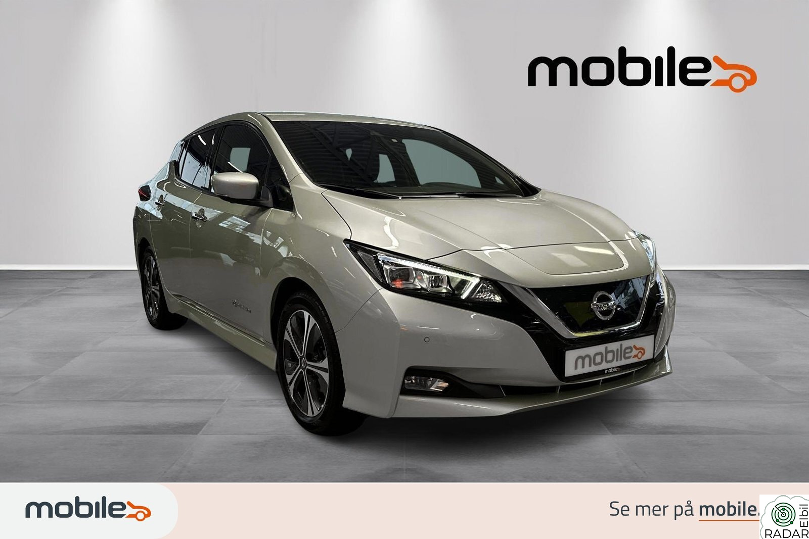 NISSAN LEAF 40kWh 40kWh N-Connecta/360kam/Carplay/Rattvarme/DAB/ACC/EU27+