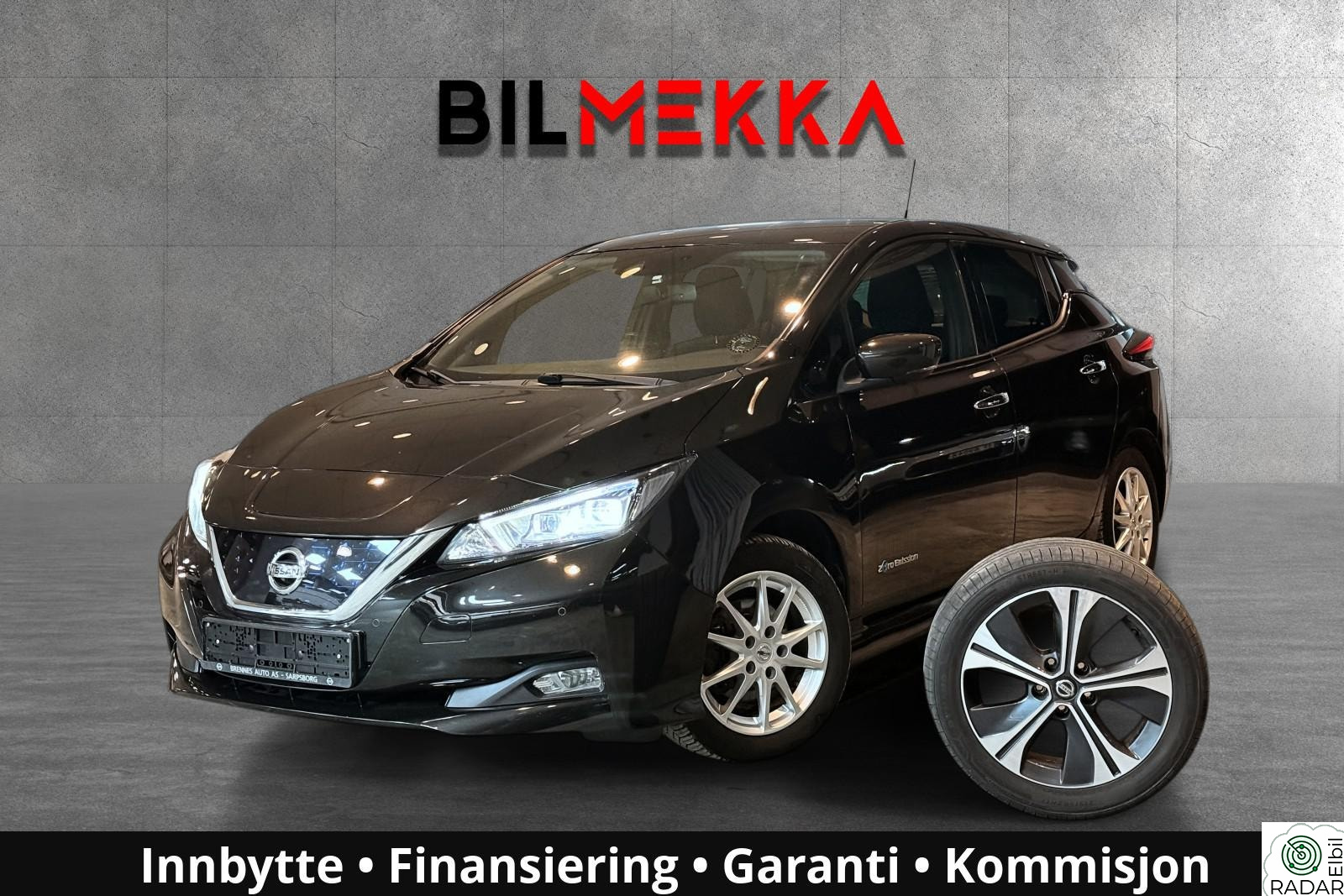 NISSAN LEAF 40kWh 40kWh | ProPilot | 360 | Varmepumpe | CarPlay | EU 2028