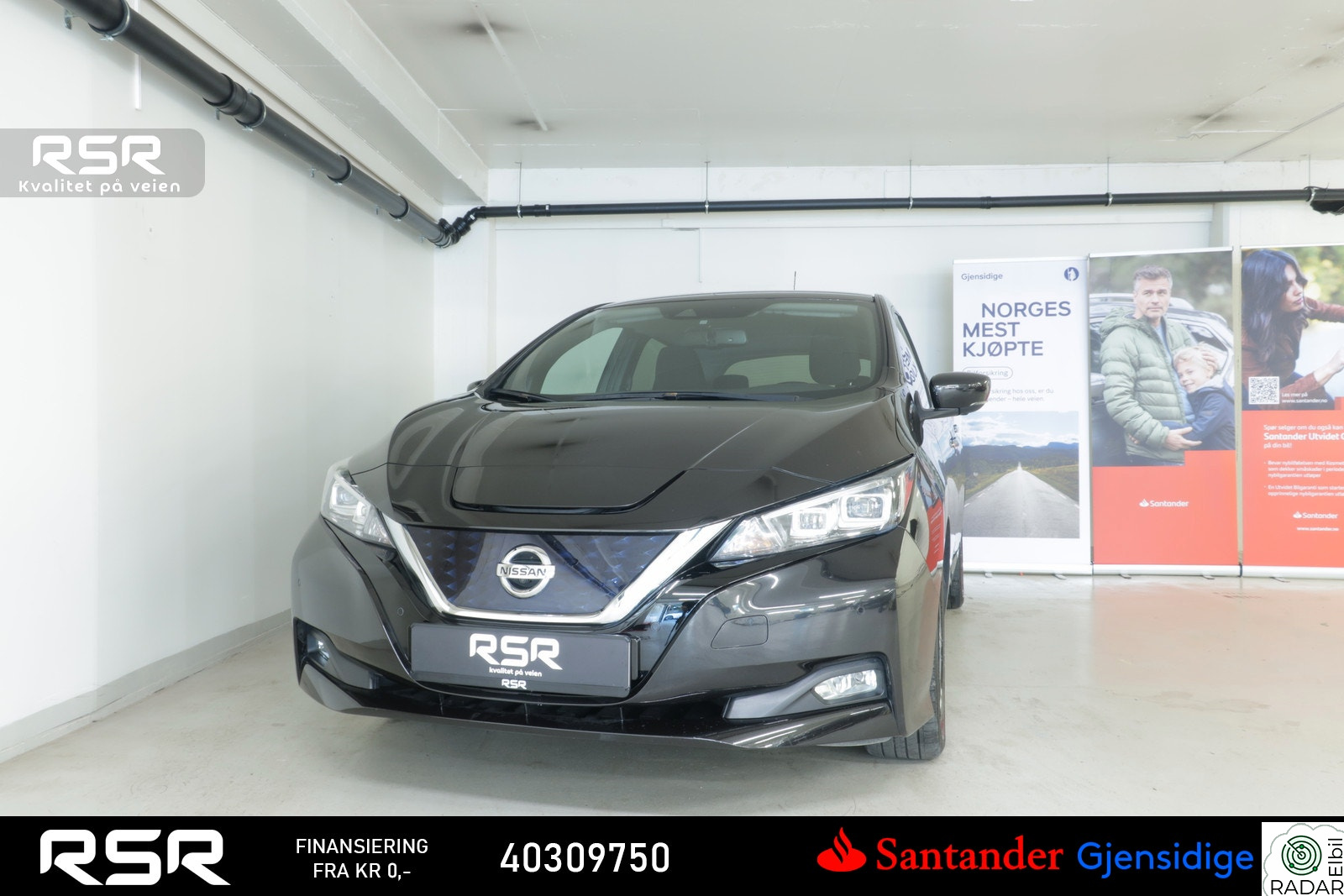 NISSAN LEAF 40kWh 40kWh Launch Edition - piggdekk - innbytte - finans!
