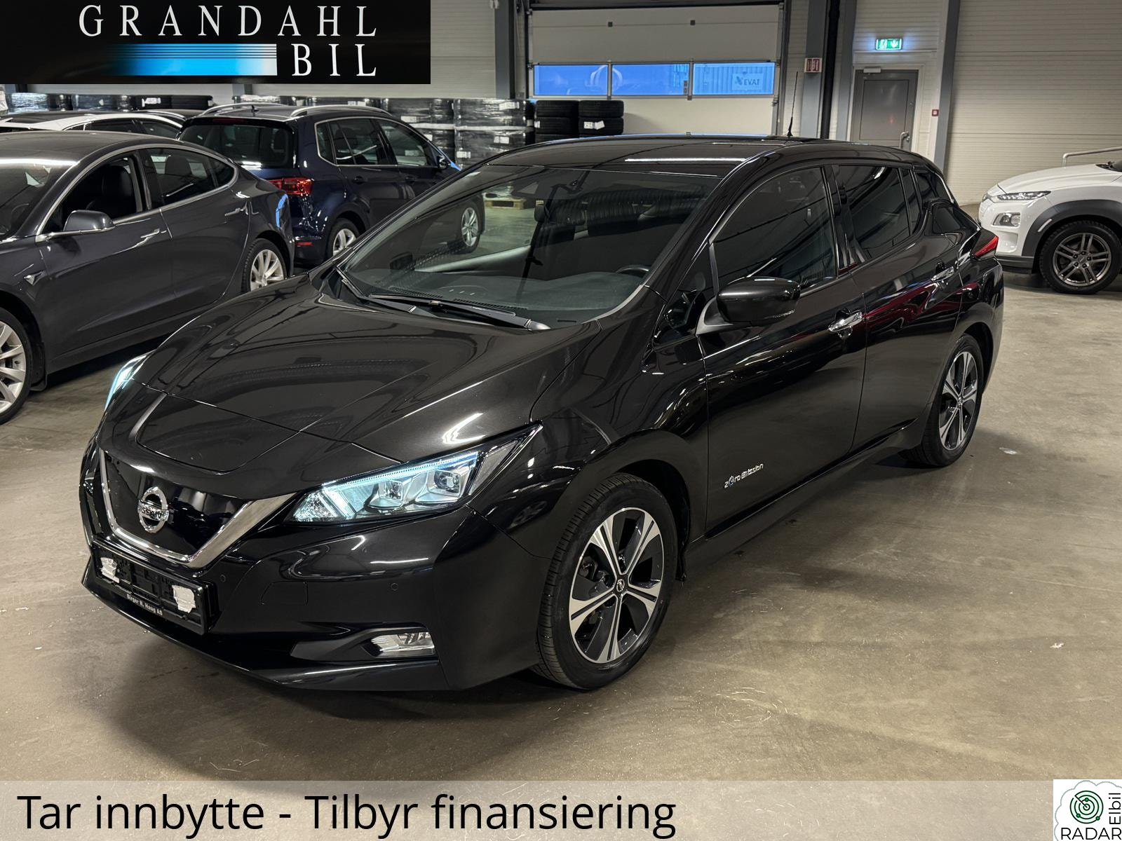 NISSAN LEAF 40kWh 40KWH - Varme i ratt - 360 kamera - Varmpepumpe